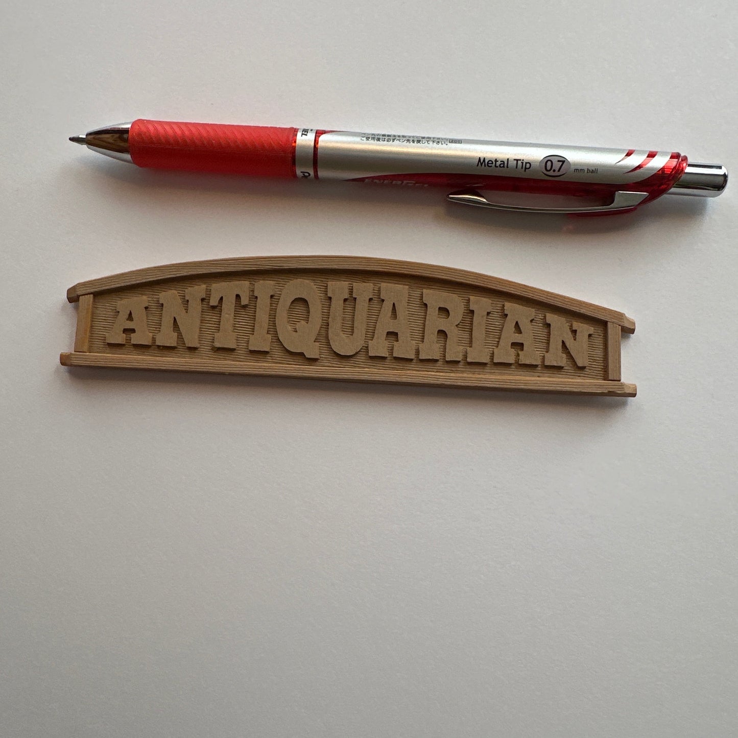 Dollhouse Miniature Sign – Antiquarian