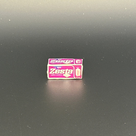 Miniature Zesta Cracker Box – 1:12 Scale