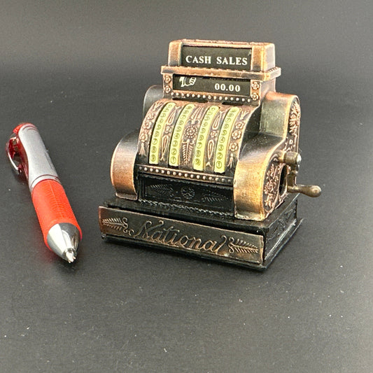 Vintage Pencil Sharpener Miniature Cash Register