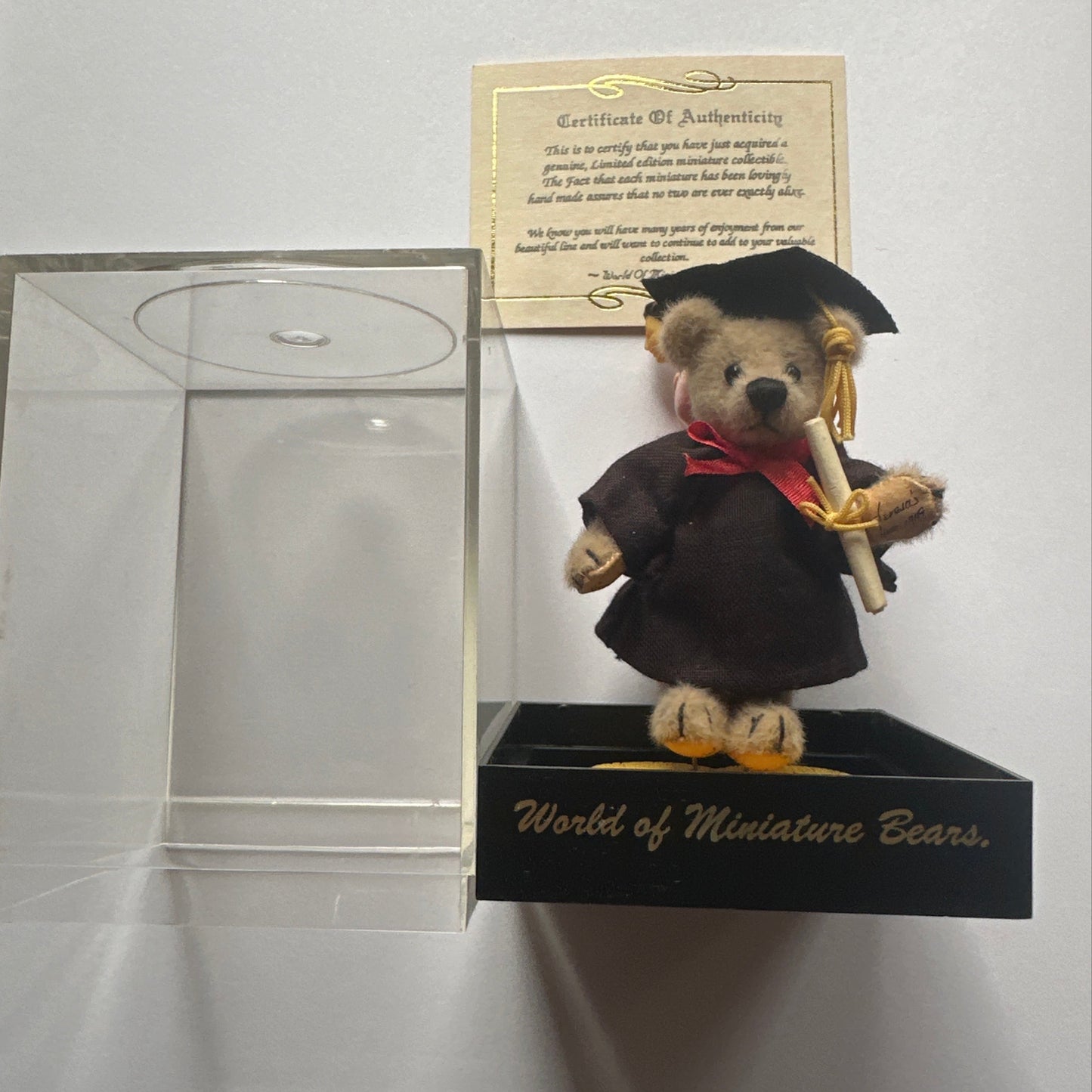 Graduate Bear – Miniature Collectible