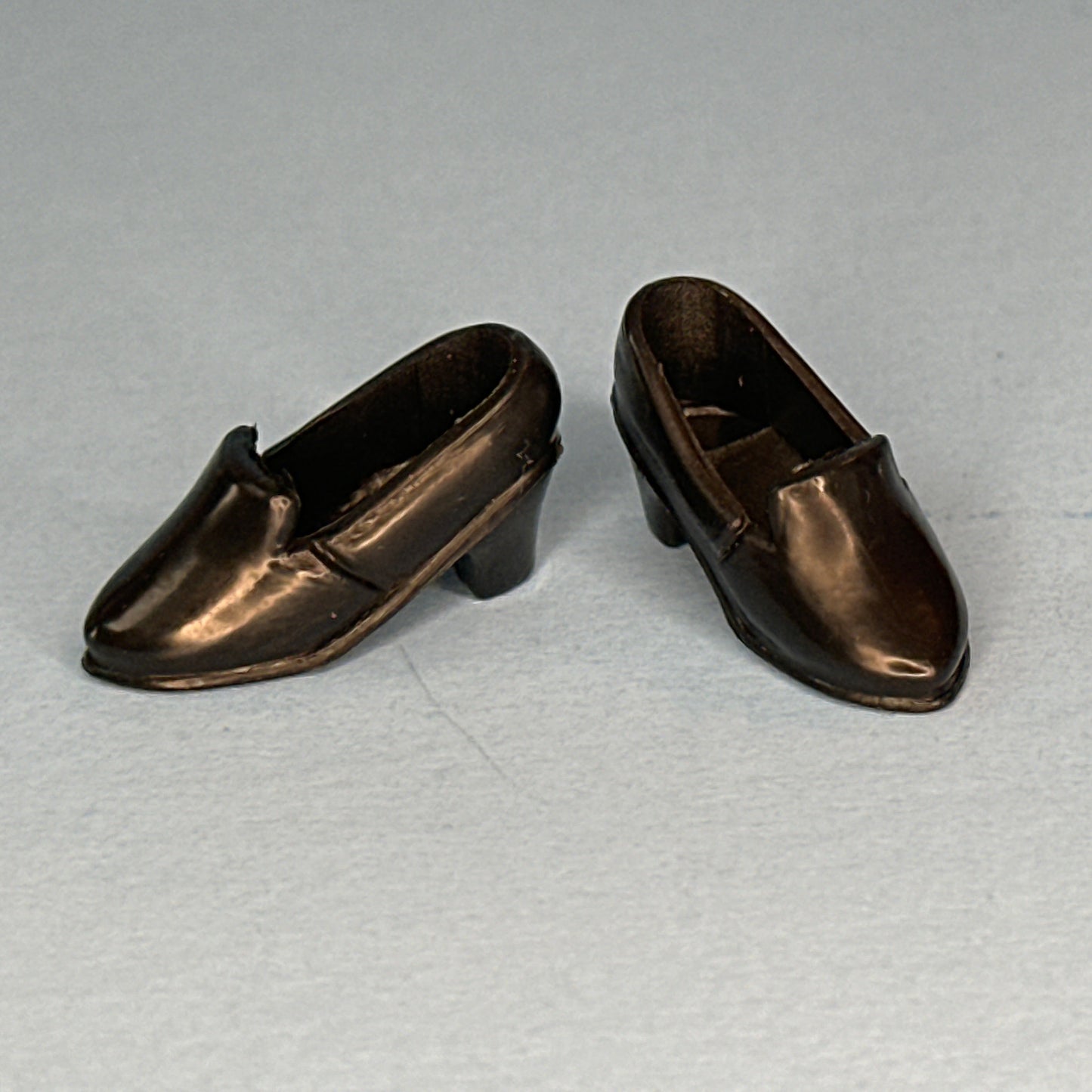 Heidi Ott Dollhouse Miniature Women’s High Heels – Black (1:12 Scale)