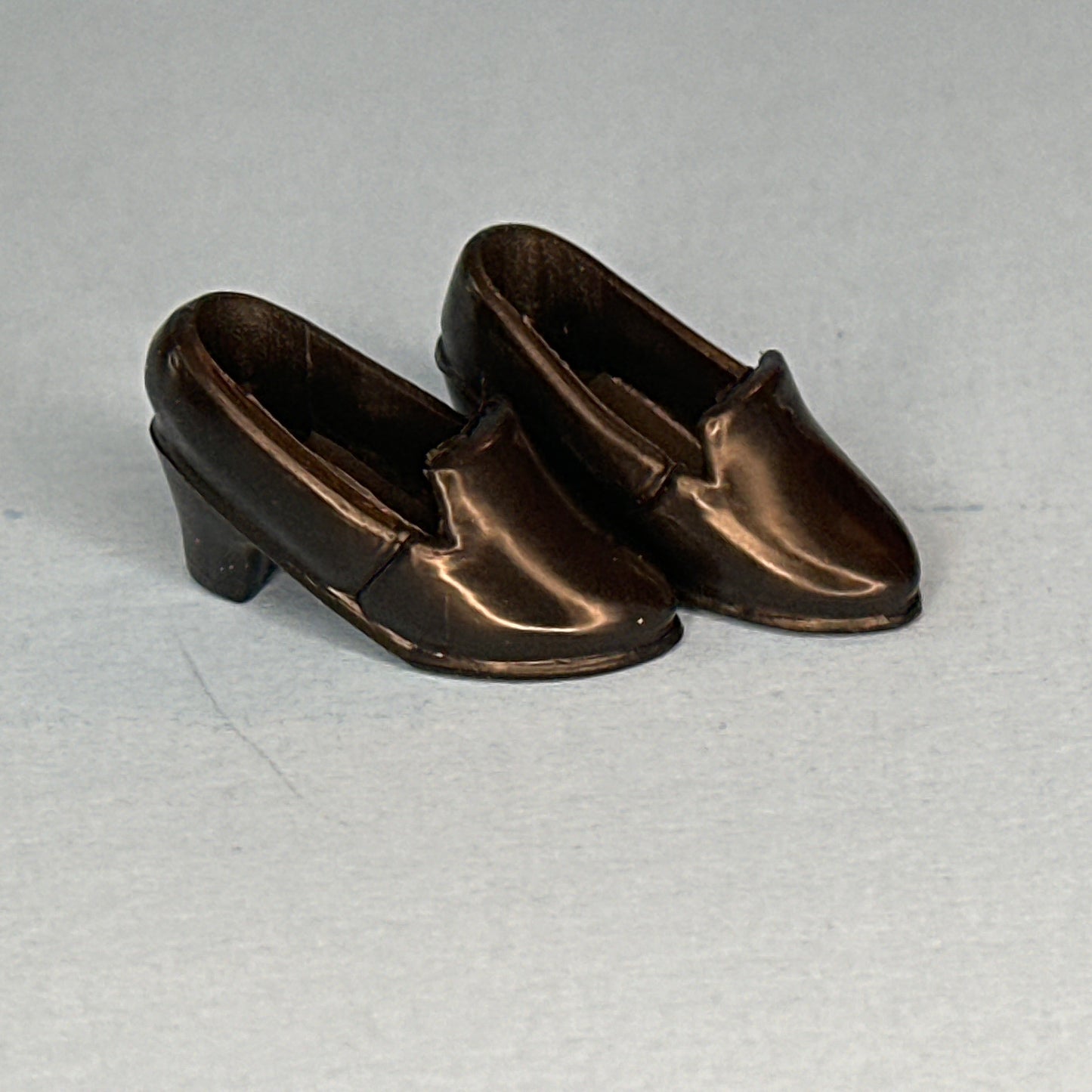 Heidi Ott Dollhouse Miniature Women’s High Heels – Black (1:12 Scale)
