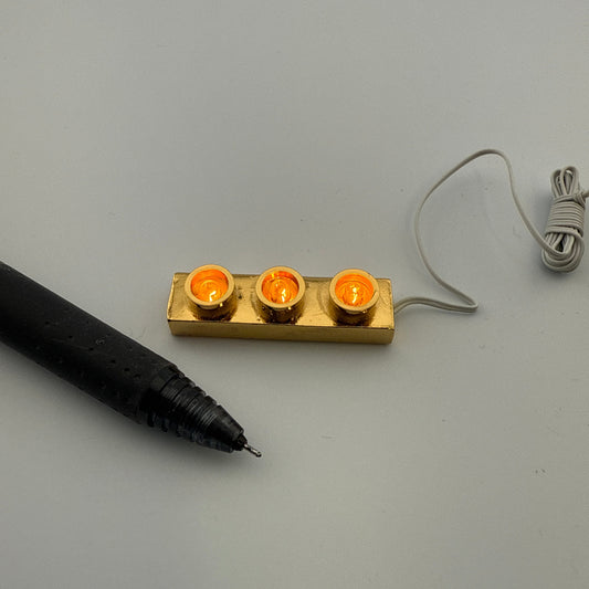 Dollhouse miniature Scale Model Bar 12V Light