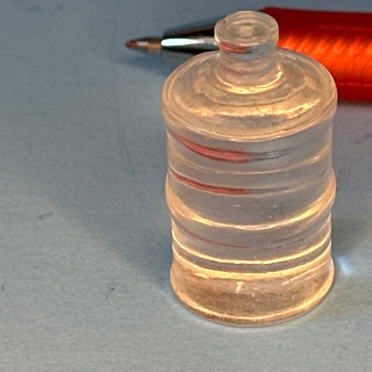 Miniature fait main Verre d'eau avec citron 1:12 Accessoires de cuisine pour maison de poupée nourriture boisson