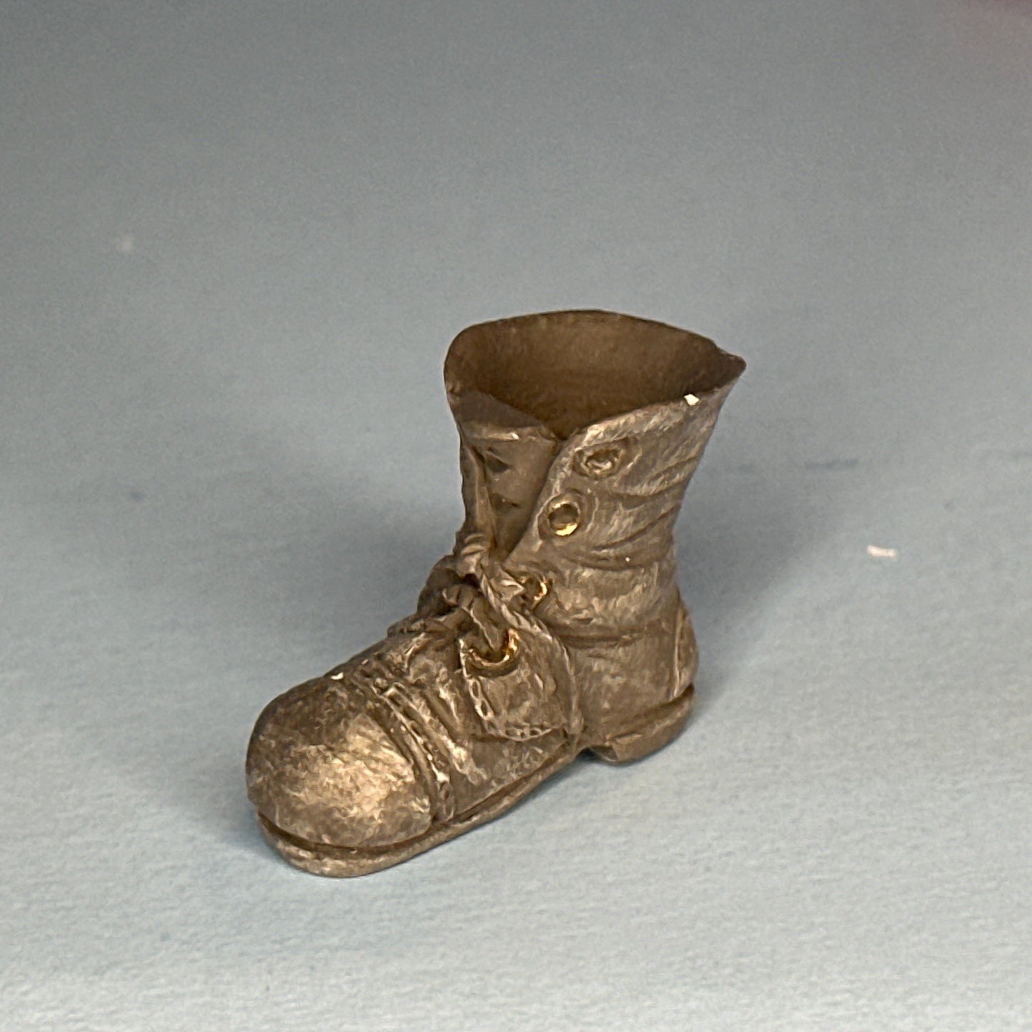 Miniature Boot-Shaped Vase for Dollhouses 1:12