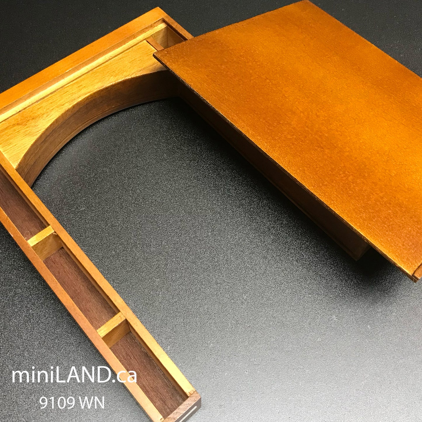 MANOR PANEL plain arc wall panel UNIT - 1:12 scale dollhouse miniatures