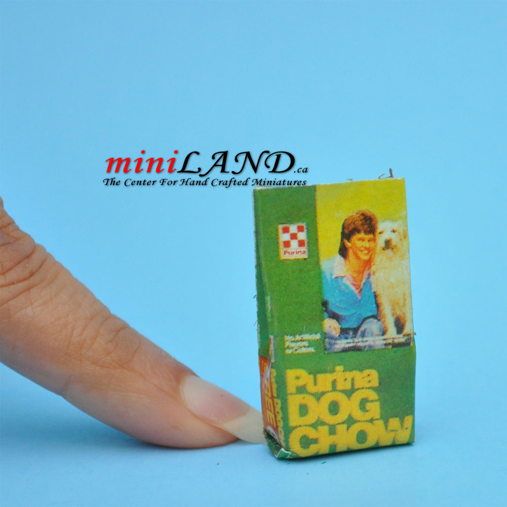 Bag of dog food dollhouse miniature 1:12 scale