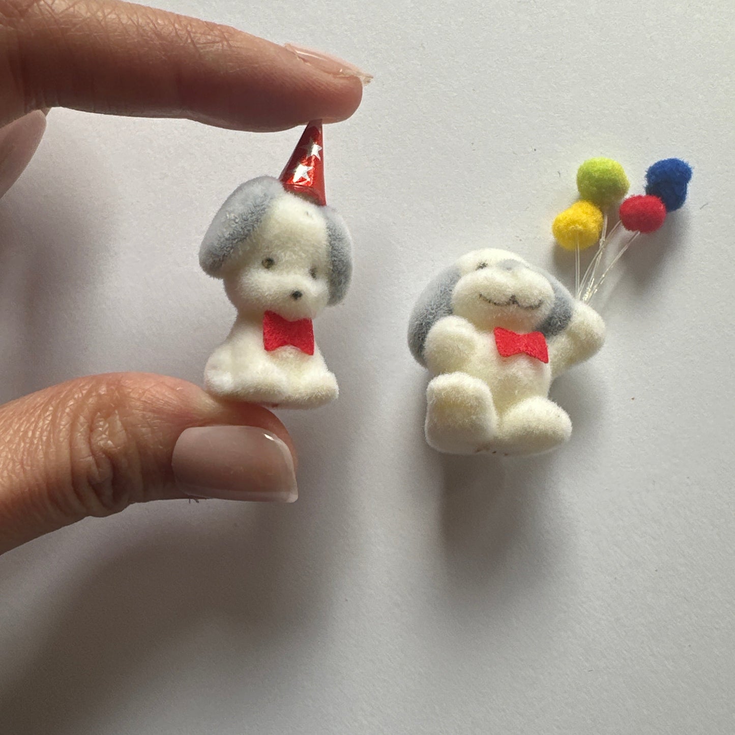 Miniature Birthday Puppies – 1:12 Dollhouse Scale