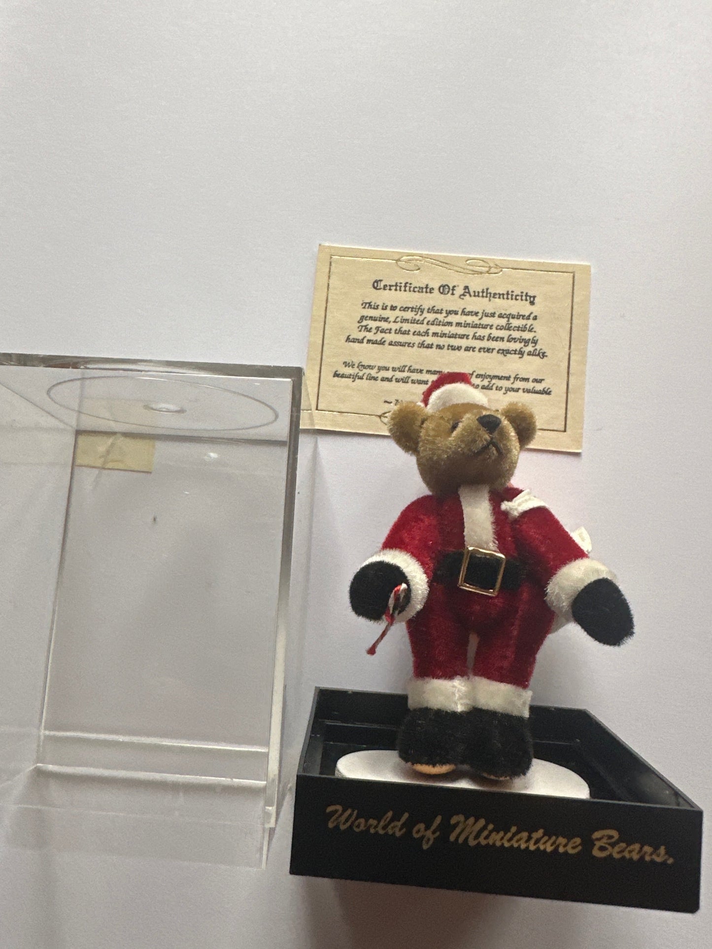 Santa Bear – Miniature Collectible