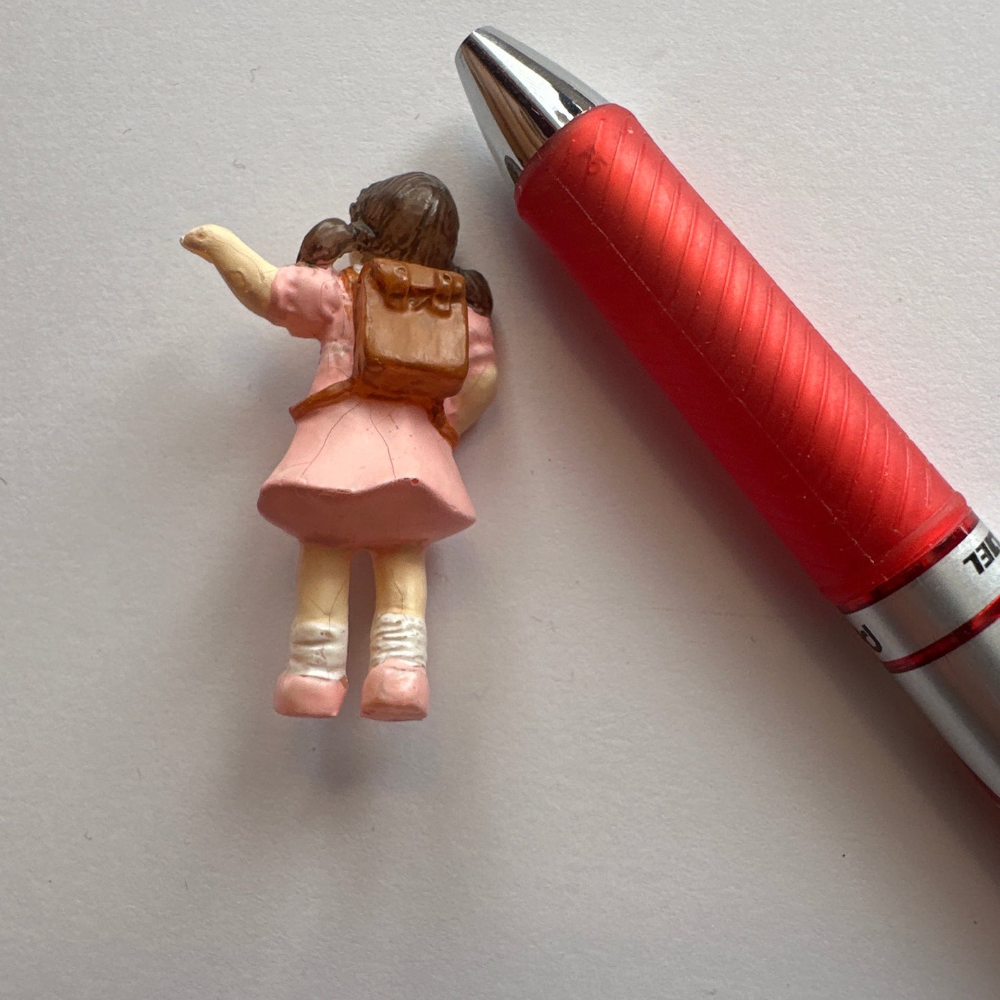 1:24 Miniature Doll – Little Girl Going to School