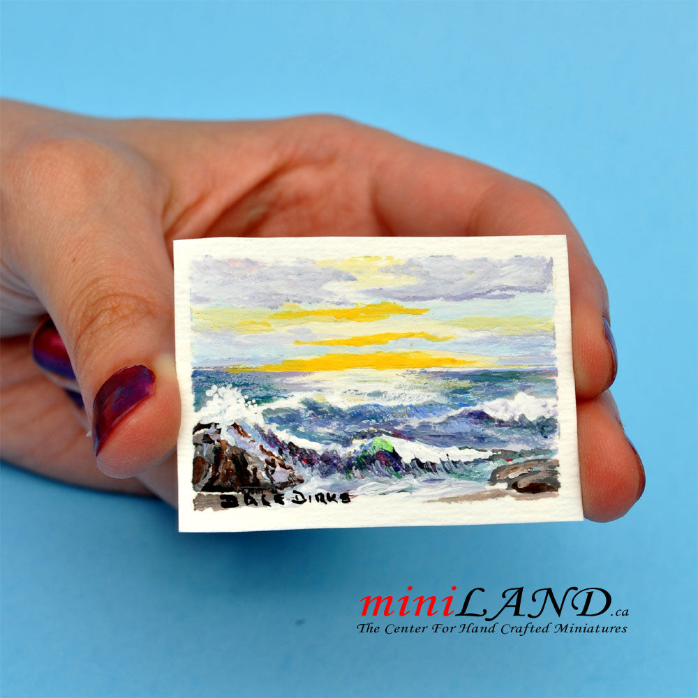 Dale Dirks OOAK original in acrylic paint "BC Coast"