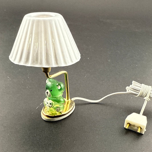 Clearance SALE child room table Lamp 12V dollhouse miniature 1:12 light