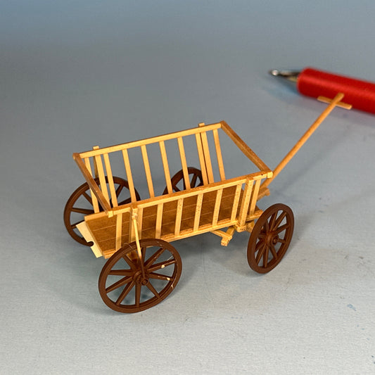 Wagon for 1:12 dollhouse miniature Heidi Ott