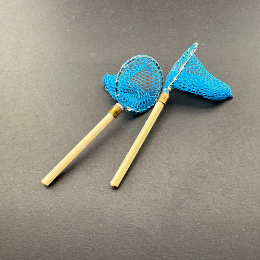 Fishing Net set -Triangle and round  for 1:12 scale dollhouse miniature 2pcs