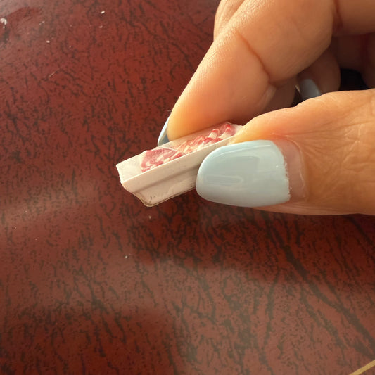 Wrap steak de bœuf viande maison de poupée boucher miniature échelle 1:12 BUT08