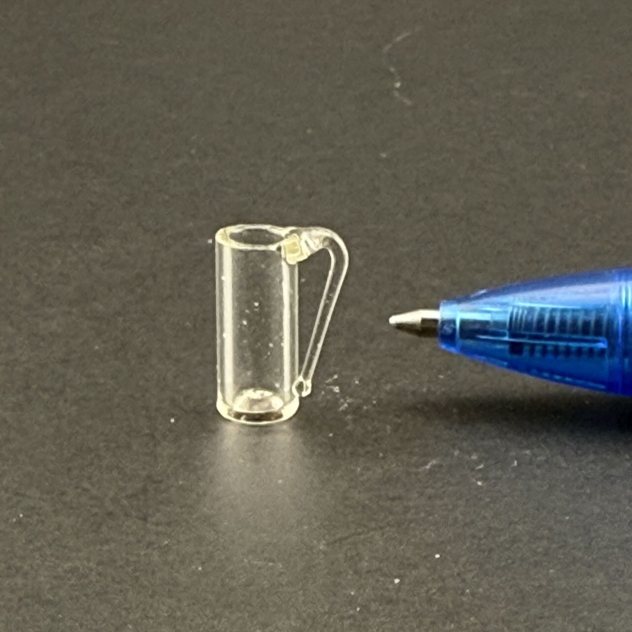 Beer Mug glass dollhouse miniature 1:12
