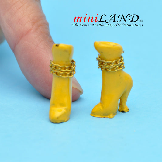 Shoes for dollhouse miniature display #01