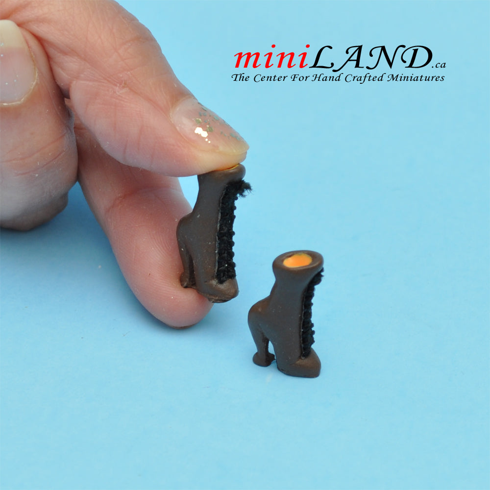 Shoes for dollhouse miniature display #04