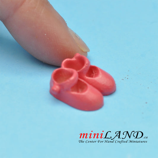 Chaussures de fille pour maison de poupée miniature n° 19, échelle 1:12