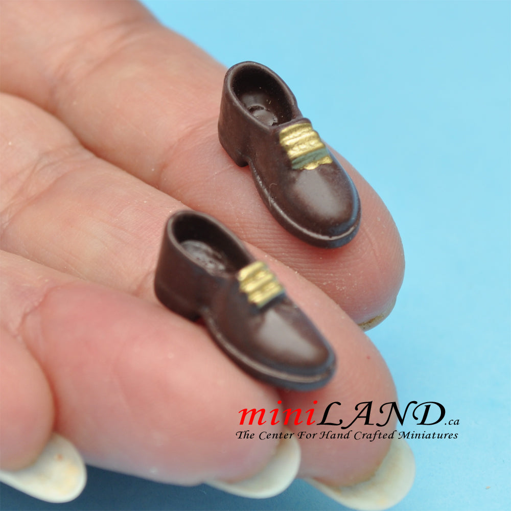 Man Shoes for dollhouse miniature display #22