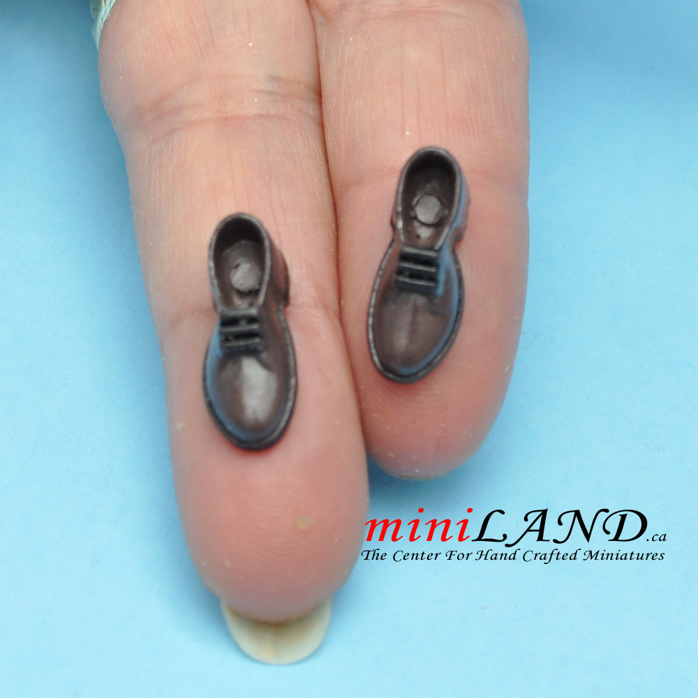 Man Shoes for dollhouse miniature display