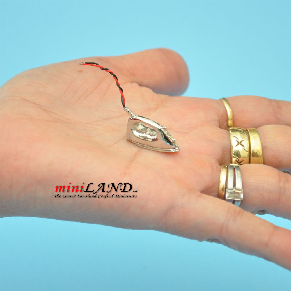 Metal iron dollhouse miniature 1:12 scale