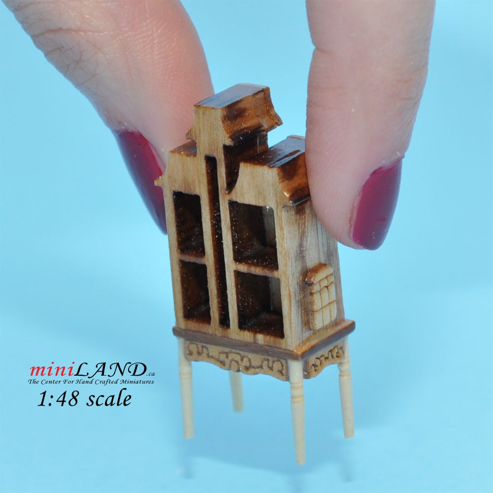 1:48 1/4" quarter scale Victorian dollhouse for dollhouse Top quality unfinished miniature