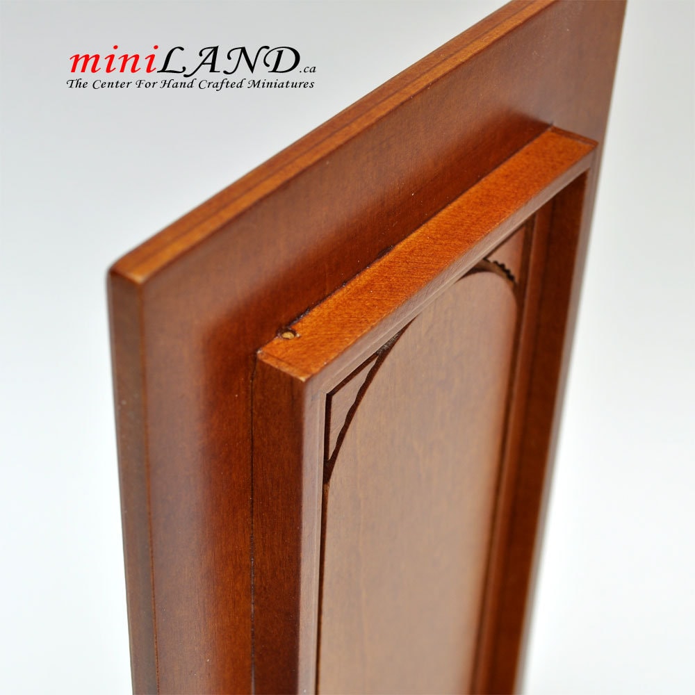 Massive solid wood Door Handmade Excellent quality Medieval for 1:12 dollhouse miniature