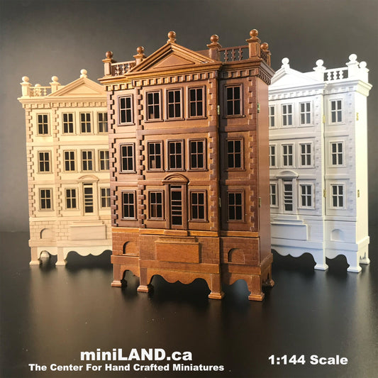 Maison de poupée victorienne pour maison de poupée George bébé maison échelle 1:144 - Qualité supérieure