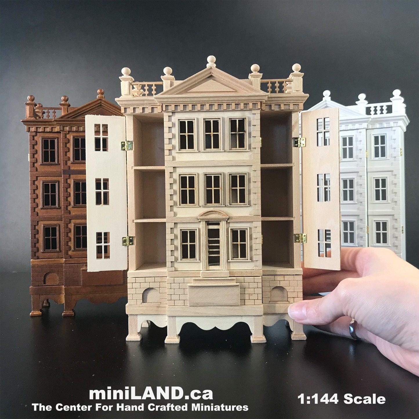 Victorian Dollhouse for dollhouse George baby house 1:144 scale -Top Quality