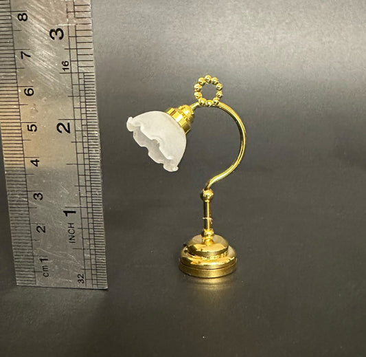 Table Lamp tulip LED crescent half moon star Super bright with On/off switch for 1:12 dollhouse miniature royal bow