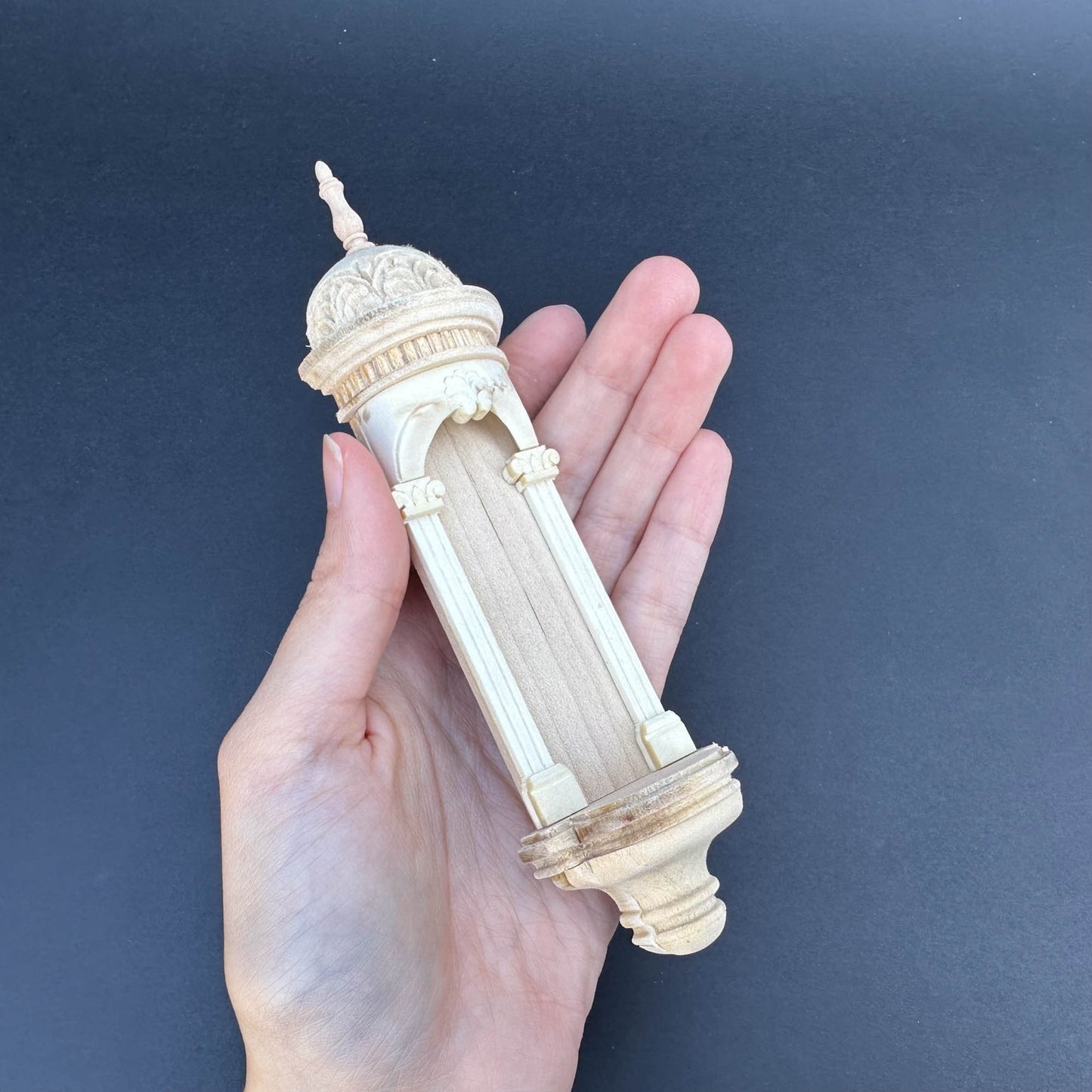 Large Wall niche for dollhouse miniatures 1/12 to 1/6 scales unfinished VM4041UF wall panel