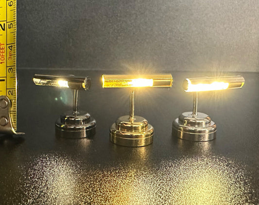 Capteur de fonctionnement sans contact miniature avec baguette 1:12 Lampe murale à LED pour maison de poupée Sans contact Sans interrupteur Bâton Fée Magique