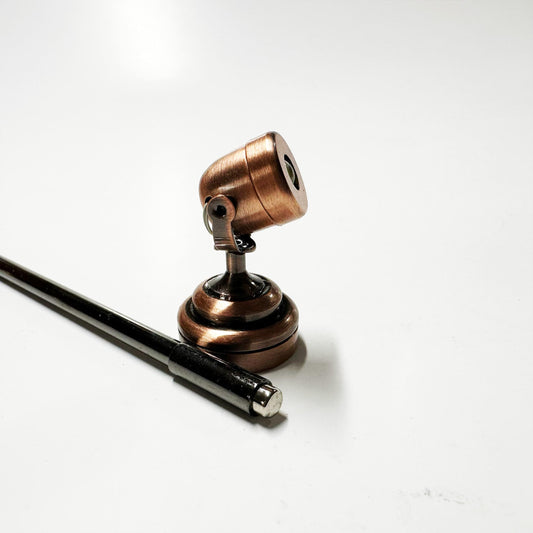 Miniatur-Spotlight-Bühne, berührungslose Bedienung mit Zauberstab, Lampe im Maßstab 1:12, LED für Puppenhaus, berührungsloses Spotlicht ohne Schalter