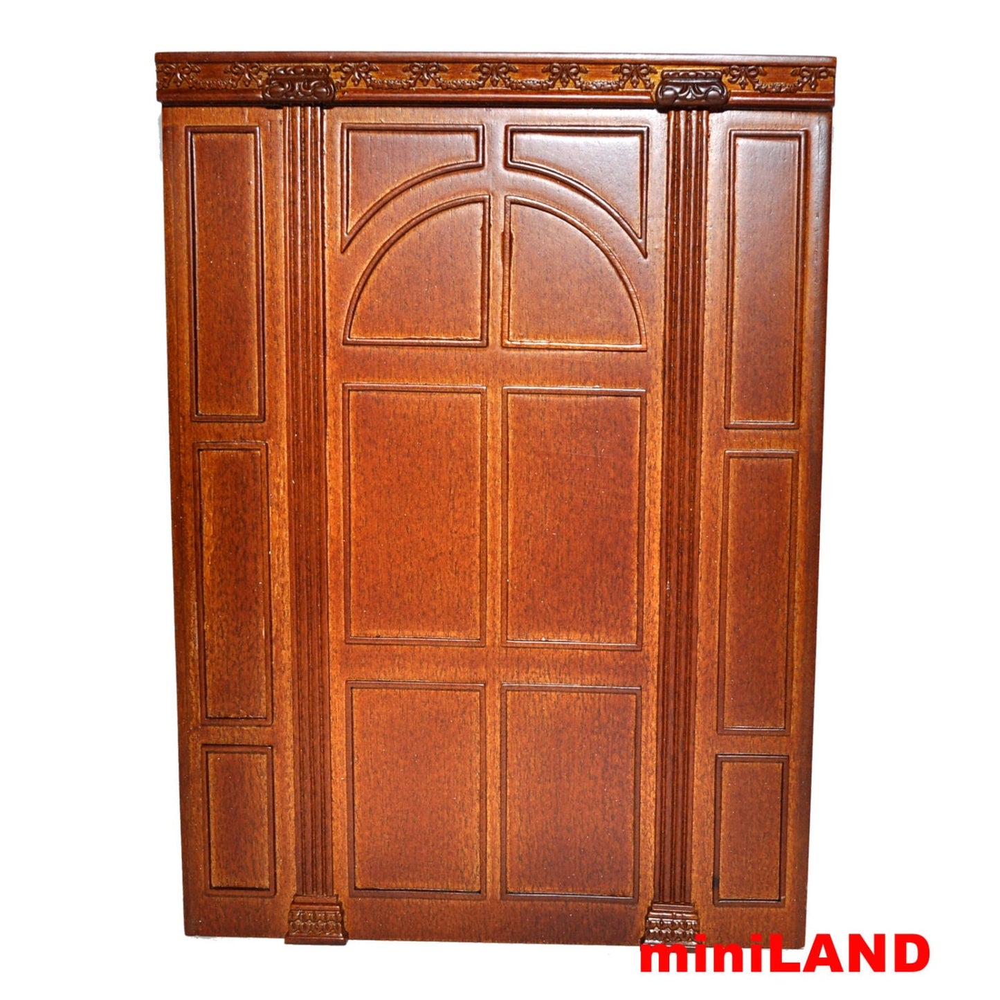 MANOR Wall wood unit Dollhouse miniature furniture wall panel roombox 6.9"W 1:12 Scale