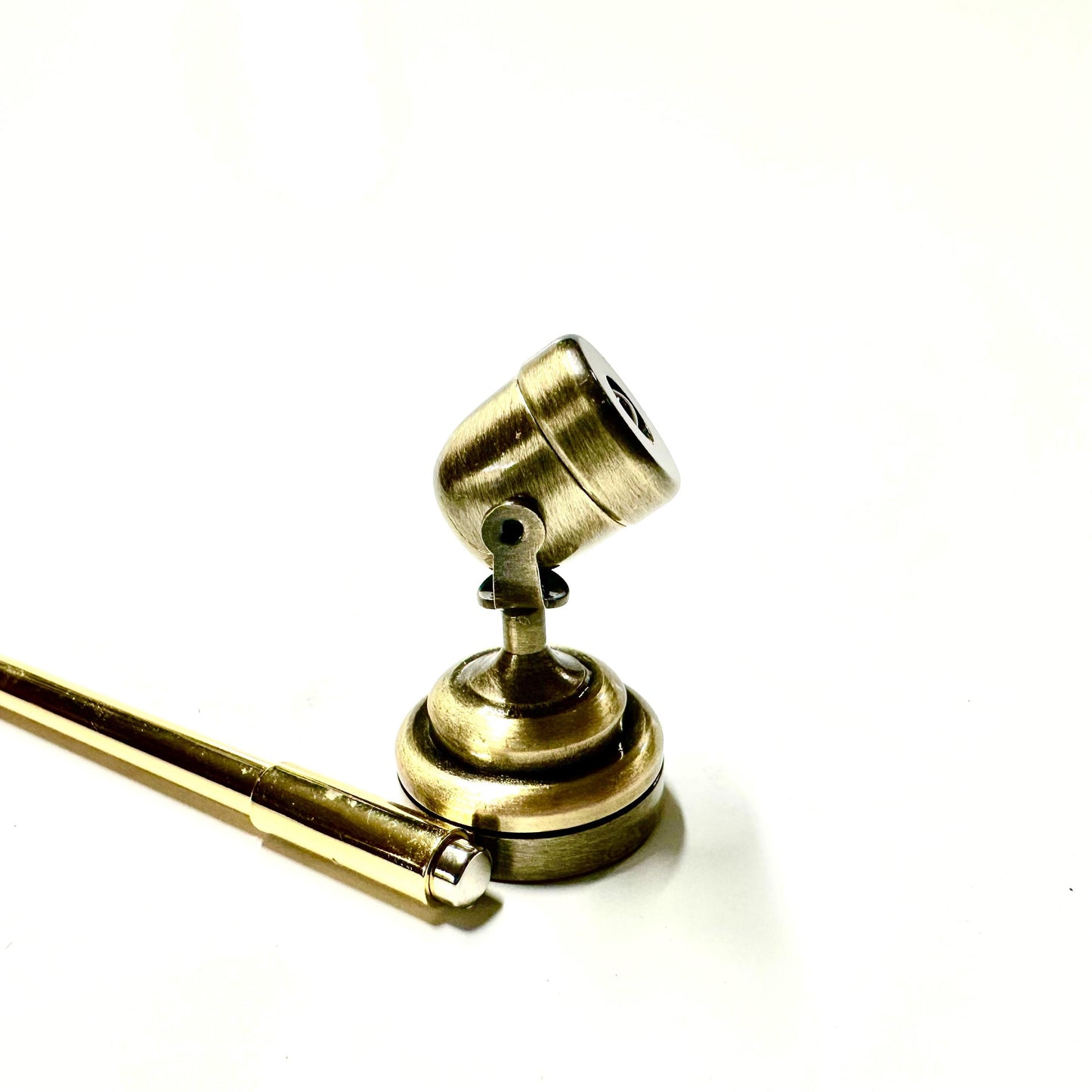 Miniature Spotlight Stage Touchless operation with Wand 1:12 scale lamp LED for dollhouse No-touch No-Switch spot light