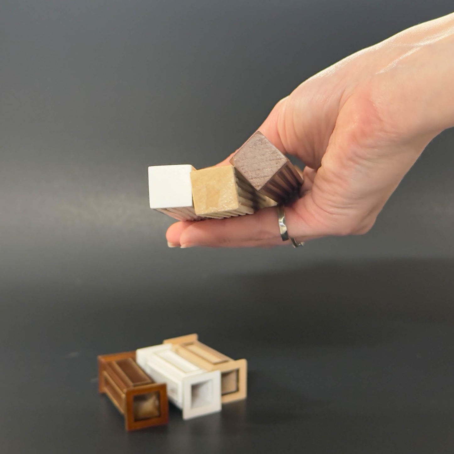 Miniature Quality Square column fit ceiling height 4"-10" telescopic, wood for 1:12 dollhouse DIY
