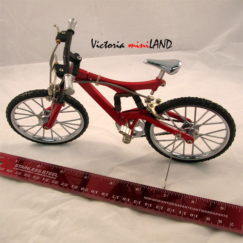 Mini Mountain bikes 1:10 scale metal Alloy DIY Bicycle Die-cast DIY bike model