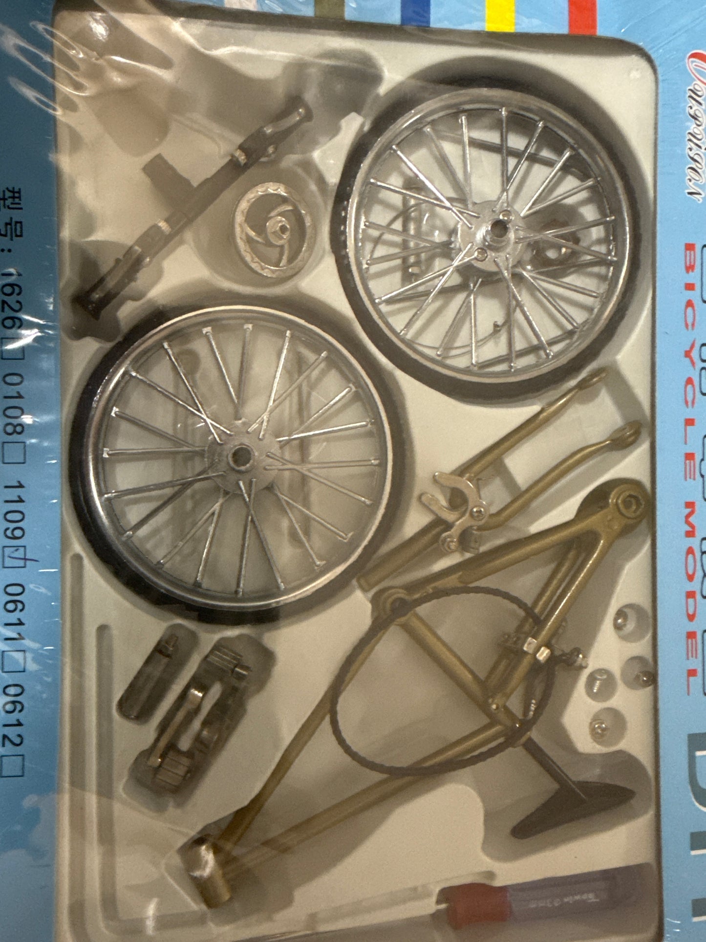 Mini MAN 1:10 scale metal Alloy DIY Bicycle Die-cast DIY bike model