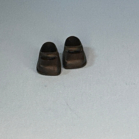 Heidi Ott Dollhouse Miniature Teenager's shoes for 4.5" -one pair 1:12