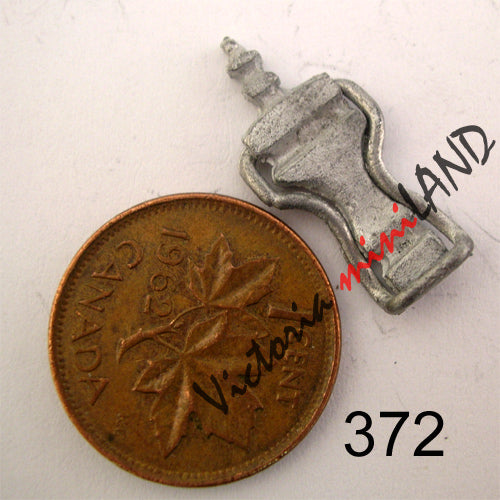 FEDERAL DOORKNOCKER 7/8"L unfinished DIY metal miniature for dollhouse - Do it yourself