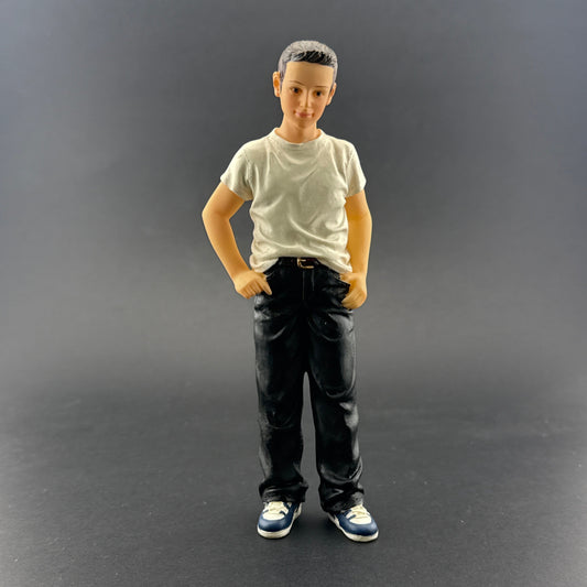 1/12 Scale Bradley Resin Doll for Dollhouses – 15 cm 6"H