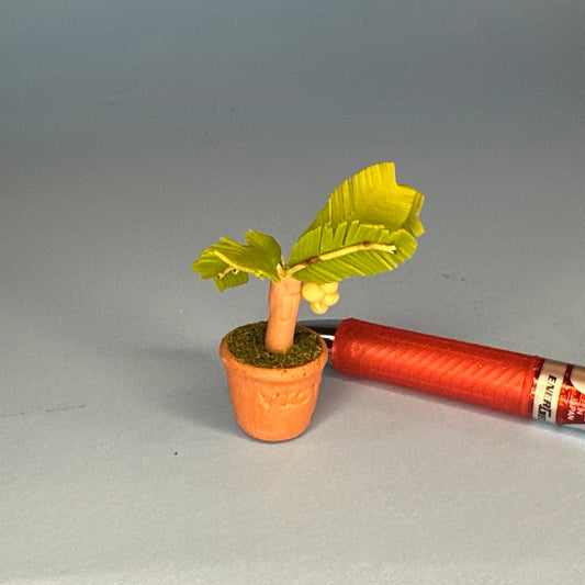 Miniature Palm Tree with Dates – 1:12 Scale