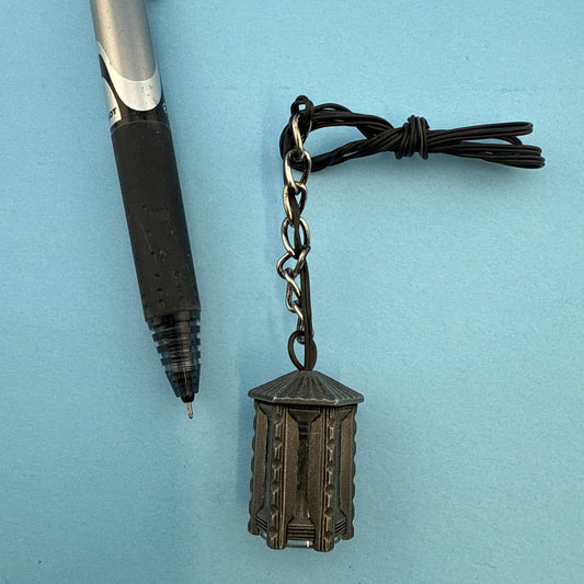 Lamp metal die-cast 12V light for dollhouse miniature 1:12 light rare Vintage Outdoor style