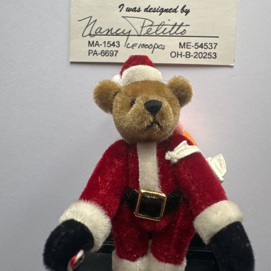 Santa Bear –  Miniature Collectible