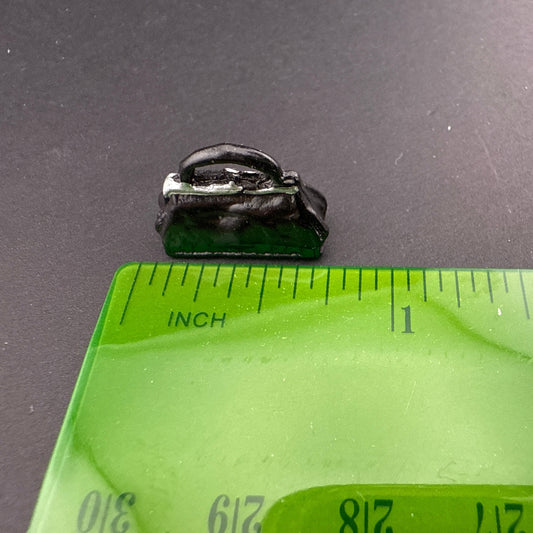 Dollhouse Miniature – Small Black Metal Doctor’s Bag