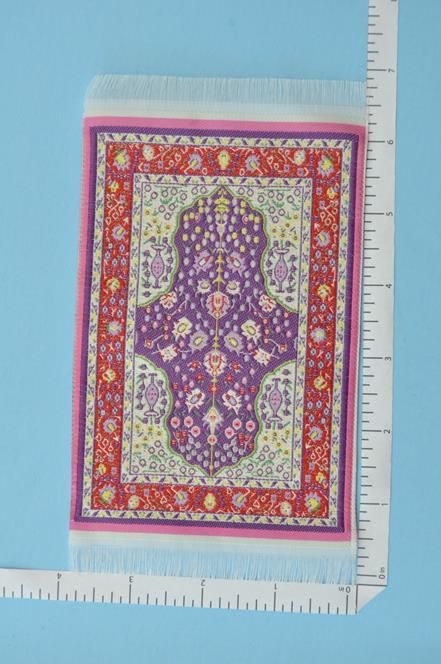 Mini Carpet/Rug/Bed Mat for dollhouse miniature - 1:12 scale
