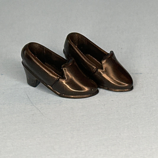 Heidi Ott Dollhouse Miniature Women’s High Heels – Black (1:12 Scale)