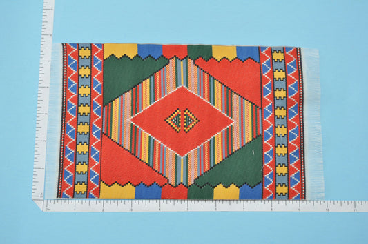 Mini Carpet/Rug/Bed Mat for dollhouse miniature - 1:12 scale M 002-2