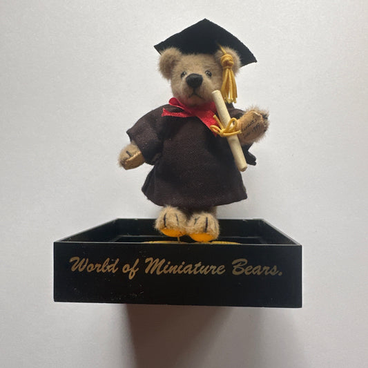 Graduate Bear –  Miniature Collectible